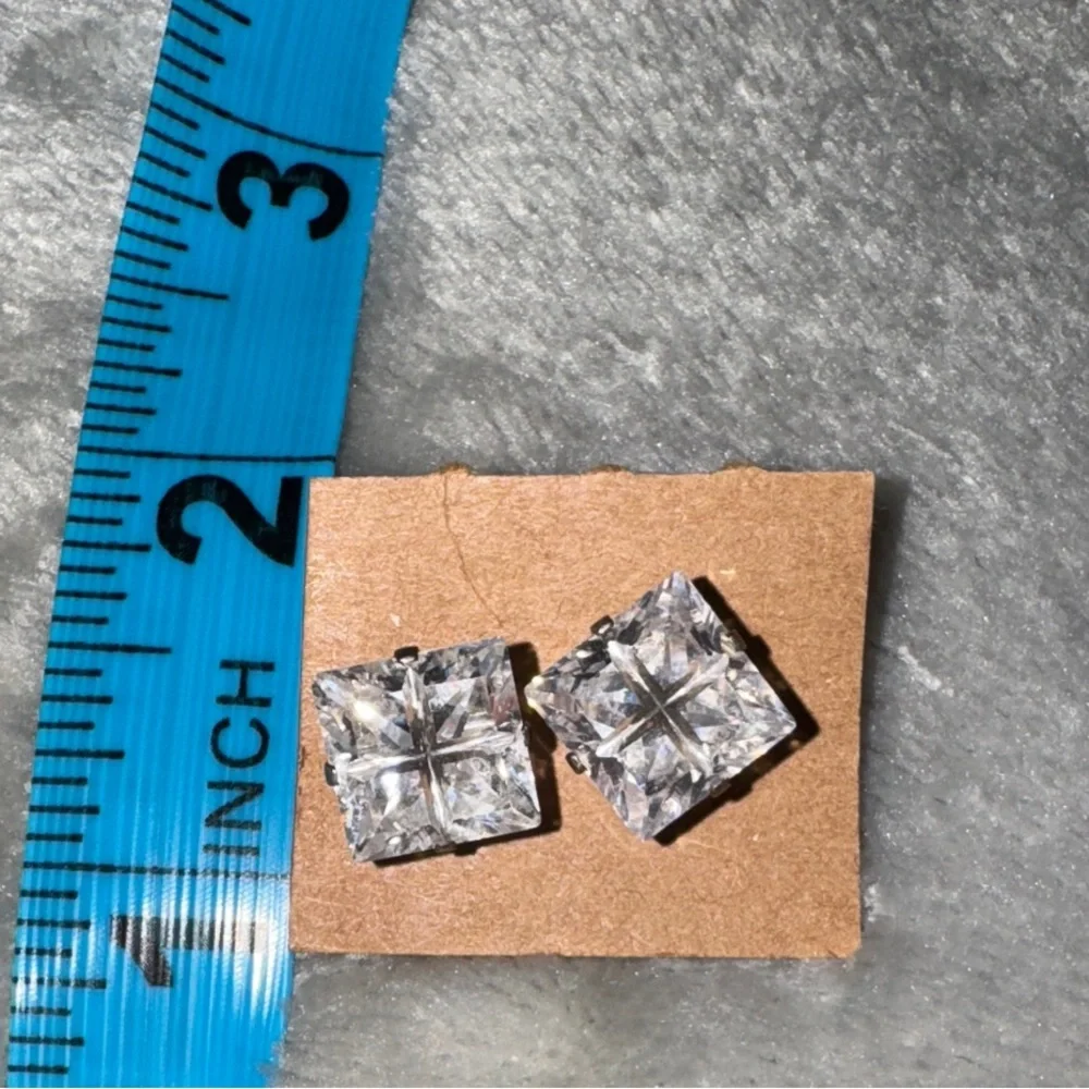 Elegant Silver Stud Earrings